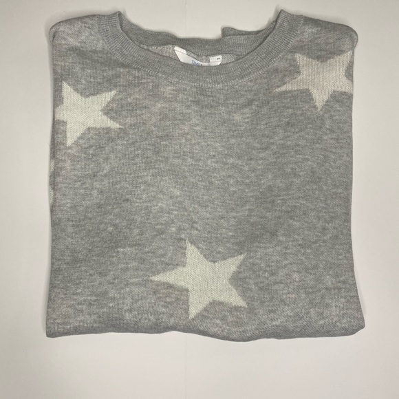 Time Tru Womens Star Printed Sweater 